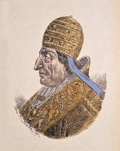 Portrait of Pope Clement XII (1730-1740), 1898 by Italian School